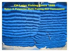 filet de pêche en nylon ou polyester multi filet