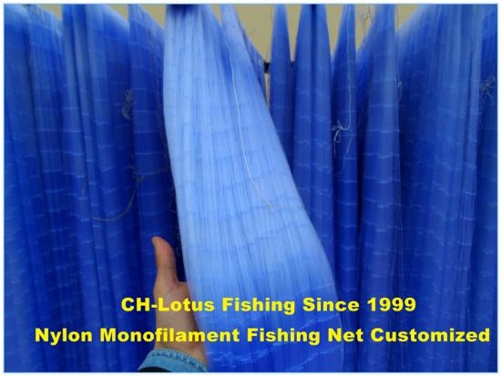 filet de pêche en nylon mono filament de haute qualité personnalisé 