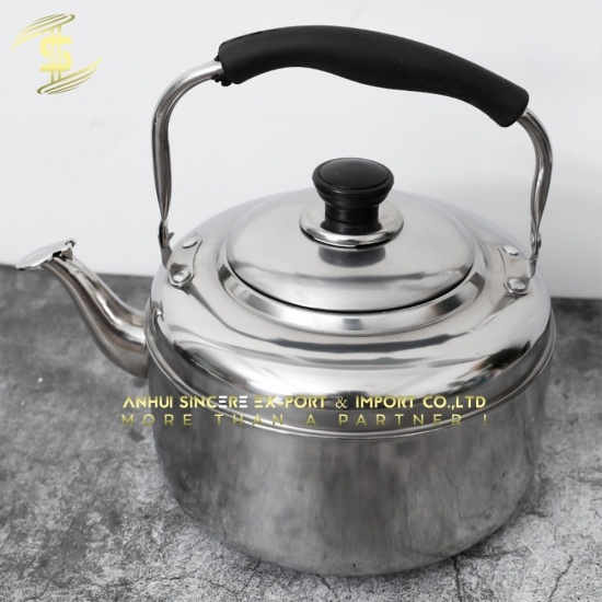 sifflet en acier inoxydable pour cuisinière à gaz 6L bouilloire -CH-Lotus Fishing