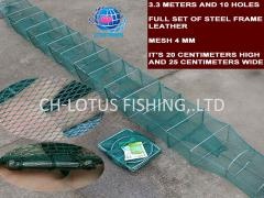 cage à poissons pliante spéciale pièges épaissis et durables cages à crabe -CH-Lotus Fishing